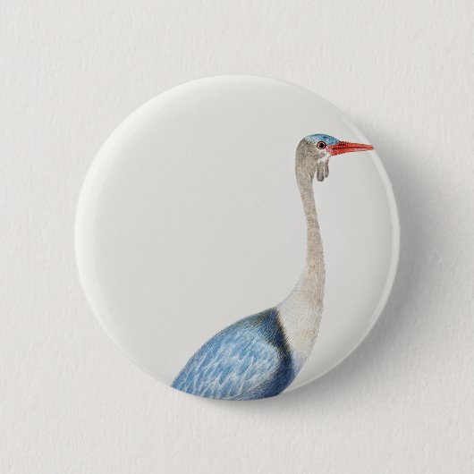 Gefechtskranich Button (Vorderseite)