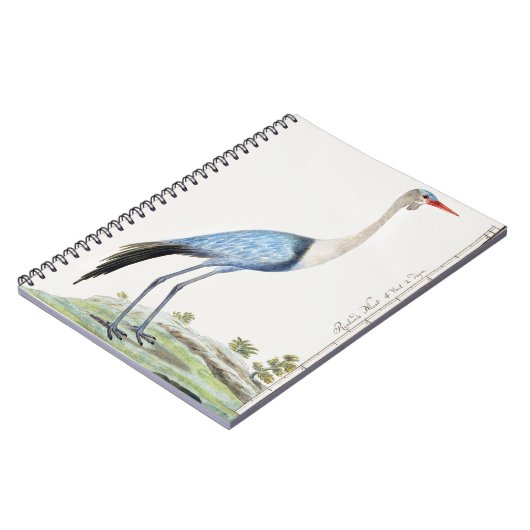 Gefechtskranich Notizblock (Linke Seite)