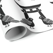 Gefechtstauben und Torii Geschenkpapier (Rolleneckpunkt)