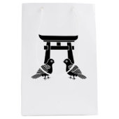 Gefechtstauben und Torii Mittlere Geschenktüte (Vorderseite)