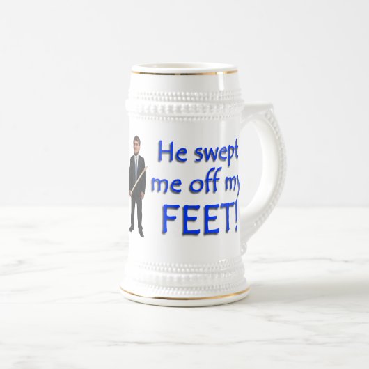 gefegt bierglas (VorderseiteRechts)