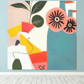 gefeiert leinwanddruck (Insitu (Holzboden))