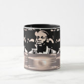 gefeierte Spielersilhouette Tasse (Zentrum)