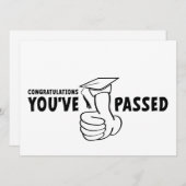 Gefeliciteerd, je bent geslaagd, diploma (Vorne/Hinten)