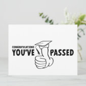 Gefeliciteerd, je bent geslaagd, diploma (Stehend Vorderseite)