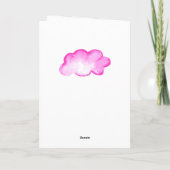 Gefeliciteerd verjaardag customizable name karte (Rückseite)