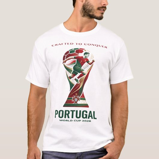 Gefertigt zu erobern T-Shirt (Vorderseite)