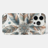 Gefiederte Blume Case-Mate iPhone Hülle (Rückseite (Horizontal))