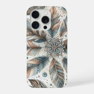 Gefiederte Blume iPhone 15 Pro Hülle