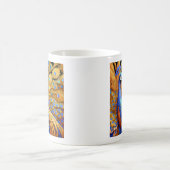 Gefiederte Eleganz Kaffeetasse (Mittel)