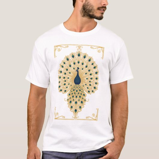 Gefiederte Eleganz T-Shirt (Vorderseite)