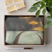 Gefiederte Fee Fantasie Seidenpapier (Geschenk)
