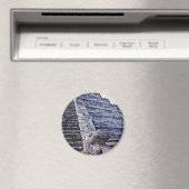 Gefiederte Schlange auf El Castillo Magnet (In Situ (Geschirrspüler))
