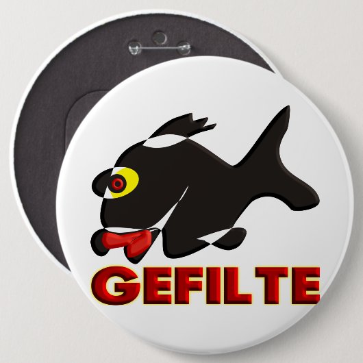 Gefilte Button (Vorne & Hinten)