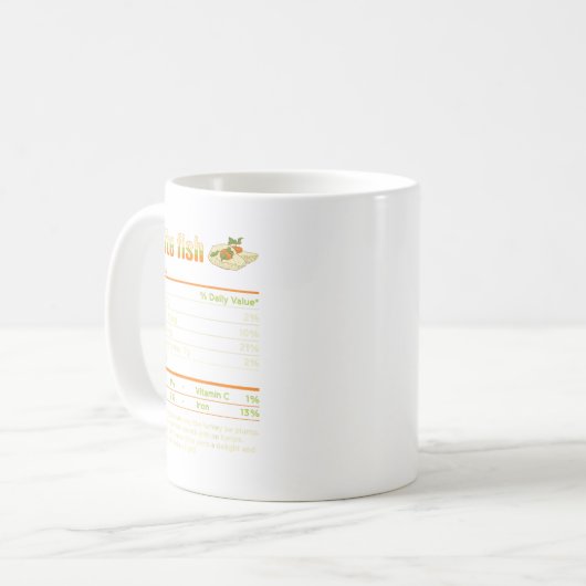 Gefilte Fish Nutrition Facts Family Matching Chris Kaffeetasse (Vorderseite Links)