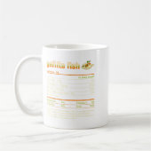 Gefilte Fish Nutrition Facts Family Matching Chris Kaffeetasse (Links)