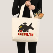 Gefilte Jumbo Stoffbeutel (Vorderseite (Produkt))