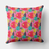 Gefischrosa Kissen (Rückseite)