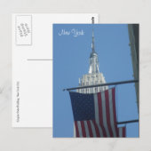 geflaggt postkarte (Vorne/Hinten)