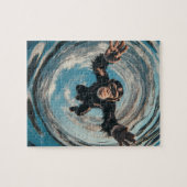 gefleckter Affe Puzzle (Horizontal)