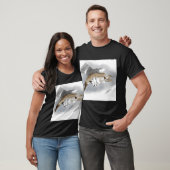 Gefleckter Forelle im Handschuh T-Shirt (Unisex)