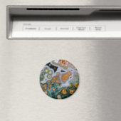 Gefleckter Ozean-Jasper Magnet (In Situ (Geschirrspüler))