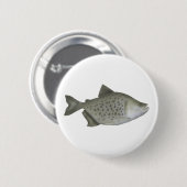 Gefleckter Piranha Button (Vorne & Hinten)