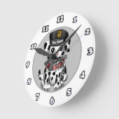 Gefleckter Polizeihund Uhr (Winkel)