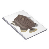 Gefleckter Scat Notizblock (Rechte Seite)