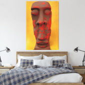 Gefleckter Träumer Leinwanddruck (Insitu (Schlafzimmer))