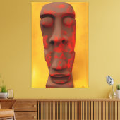 Gefleckter Träumer Leinwanddruck (Insitu (Wohnzimmer))