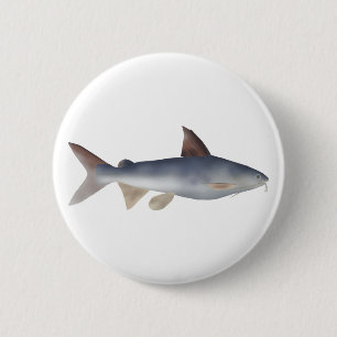 Gefleckter Wels Button