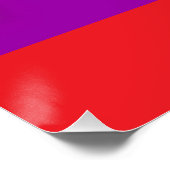 Geflecktes Perl-Pferd Poster (Ecke)
