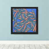 Geflochtene Echos Leinwand (Insitu (Holzboden))