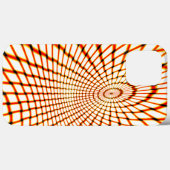 geflochtene orangefarbene Linien bilden einen gesu Case-Mate iPhone Hülle (Rückseite (Horizontal))