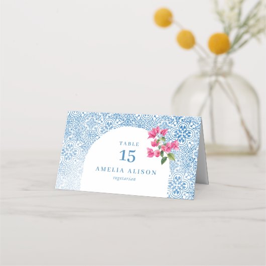 Geflochtene Platzkarte (Vorderseite)