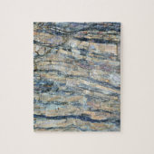 Geflochtener Felsen im Olympischen Nationalpark Puzzle (Vertikal)