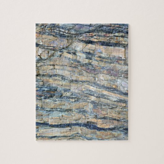 Geflochtener Felsen im Olympischen Nationalpark Puzzle (Vertikal)