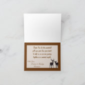 Geflossen Dankeschön Camouflage Kartenjäger Camofl Dankeskarte (Innenseite)