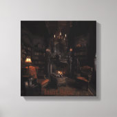 Gefluchte Mengen Leinwanddruck (Vorderseite)