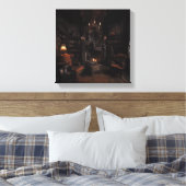 Gefluchte Mengen Leinwanddruck (Insitu (Schlafzimmer))