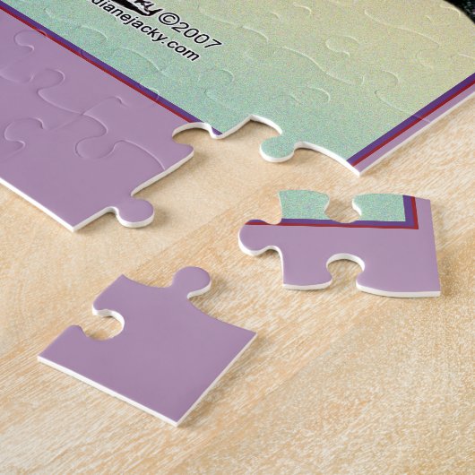 Geflügel der Guinea-drei Puzzle (Seite)