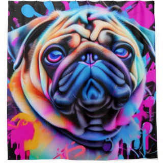 Geflügel Duschvorhang