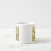 Geflügel-Elm-Fee in einem Baum Espressotasse (Vorderseite)