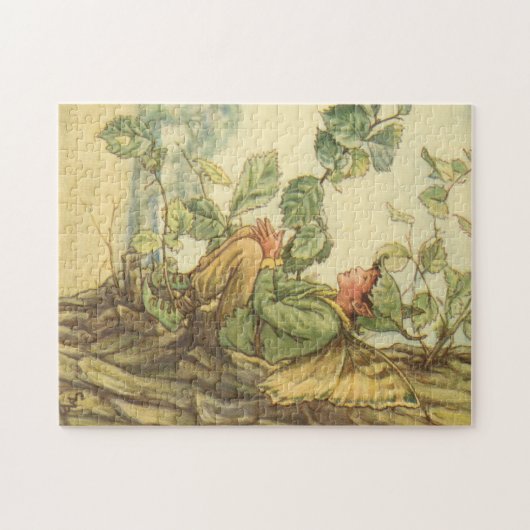 Geflügel-Elm-Fee in einem Baum Puzzle (Horizontal)