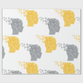 Geflügel Geschenkpapier (Flach)