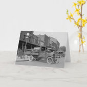 Geflügel-Lieferwagen, 1926 Karte (Gelbe Blume)