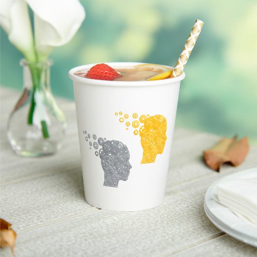 Geflügel Pappbecher