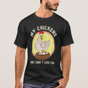 Geflügel Vogel Huhn Landwirt Bauernhof Tier Huhn T-Shirt