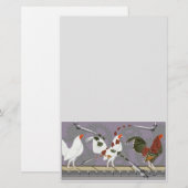 Geflügelpainter Briefpapier (Vorne/Hinten)